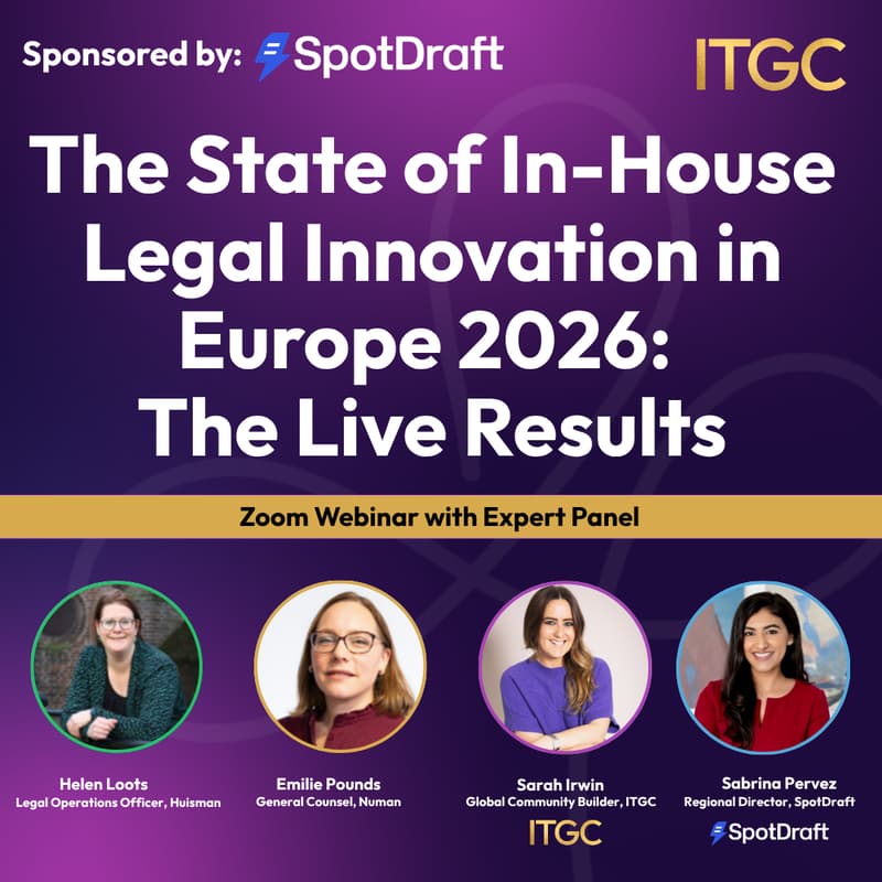Cover Image for The State of In-House Legal Innovation in Europe 2026: The Live Results