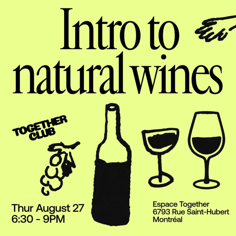 Cover Image for Workshop: Intro aux vins natures 🍷
