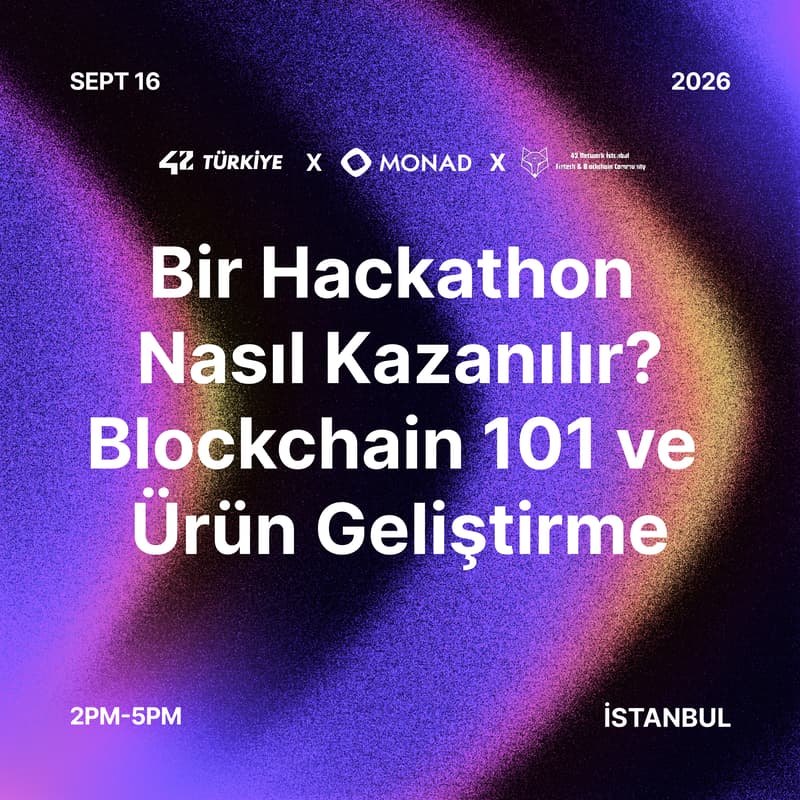 Cover Image for Bir Hackathon Nasıl Kazanılır? Blockchain 101 ve Ürün Geliştirme