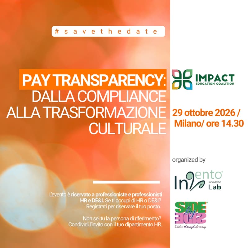 Cover Image for Pay Transparency: dalla compliance alla trasformazione culturale