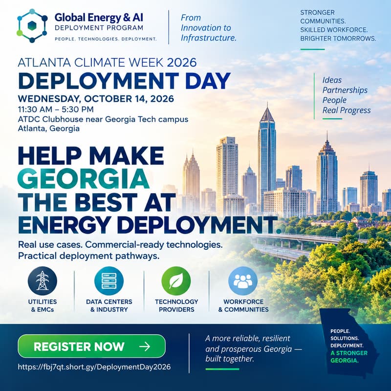 Cover Image for Deployment Day - Global Energy & AI. Additional Seats Available