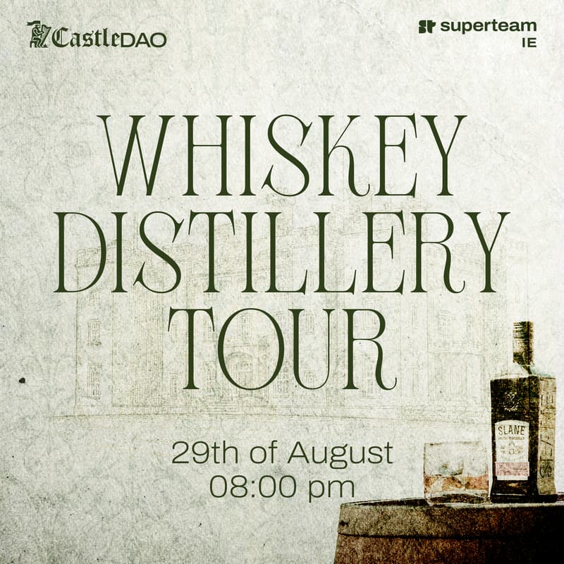 Cover Image for CastleDAO | Whiskey Distillery Tour