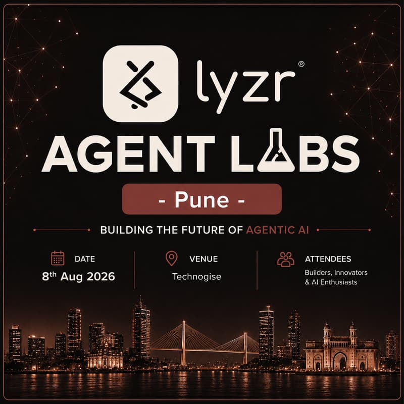 Cover Image for Lyzr Agent Labs - Pune