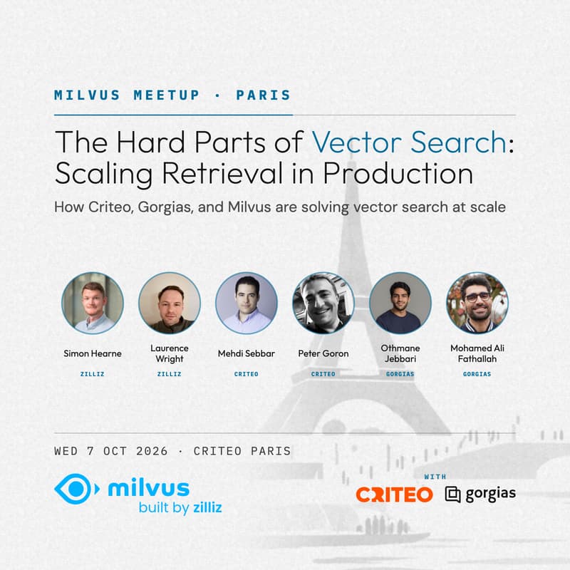 Cover Image for Milvus Meetup - Paris