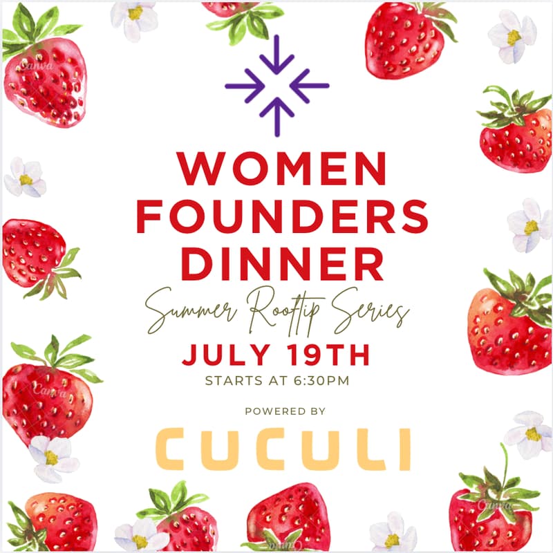 Cover Image for Women Founders Dinner: Summer Rooftop Series