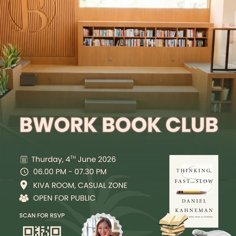 Cover Image for BWORK BOOK CLUB : Thinking, Fast and Slow