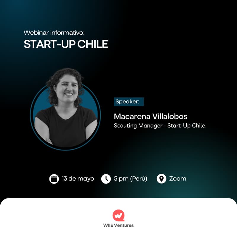 Cover Image for Webinar Informativo: Startup Chile