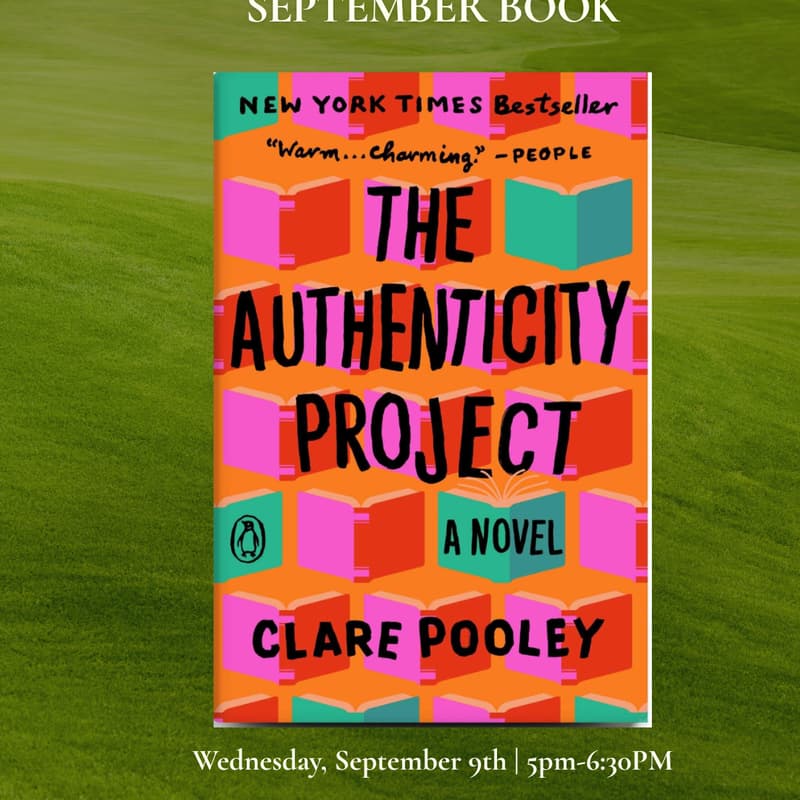 Cover Image for September New Book Club Meeting
