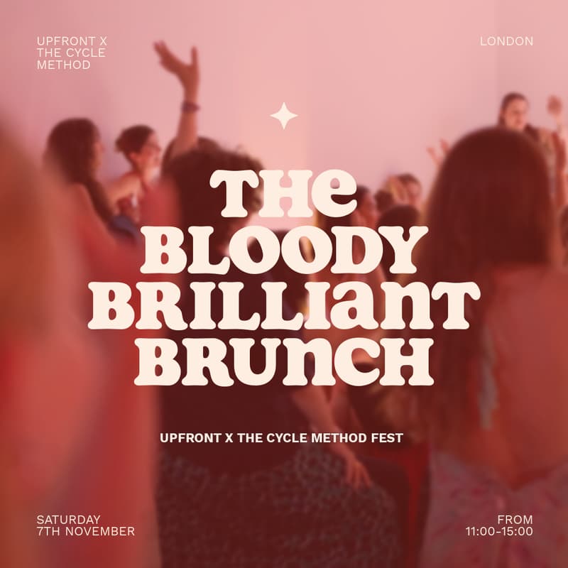 Cover Image for The Bloody Brilliant Brunch by UPFRONT x THE CYCLE METHOD®