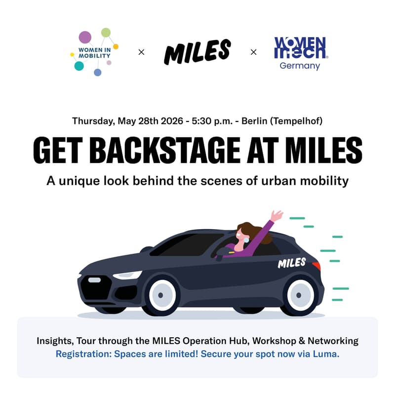 Cover Image for Behind the Scenes at MILES Mobility: Exclusive Tour for Women in Tech & Women in Mobility Network