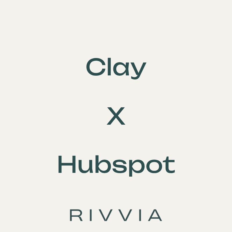 Cover Image for Clay X Hubspot