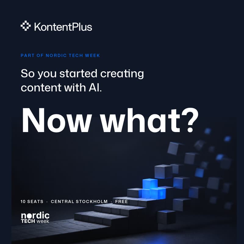 Cover Image for So you started creating content with AI. Now what?