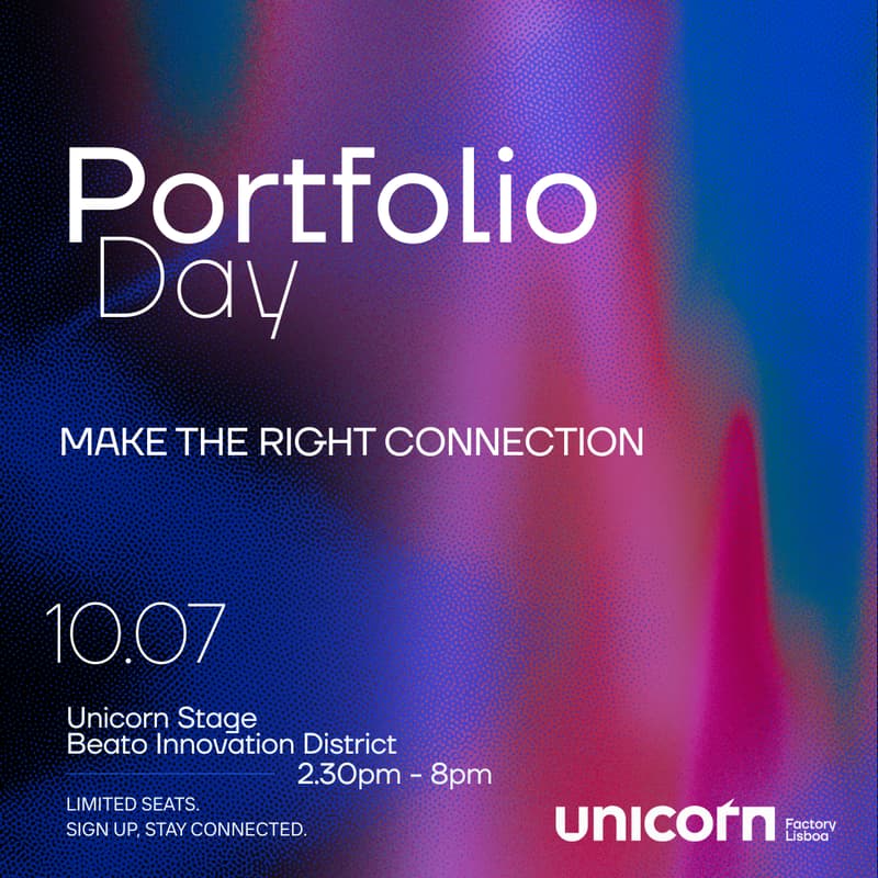 Cover Image for Portfolio Day 2026 by Unicorn Factory Lisboa