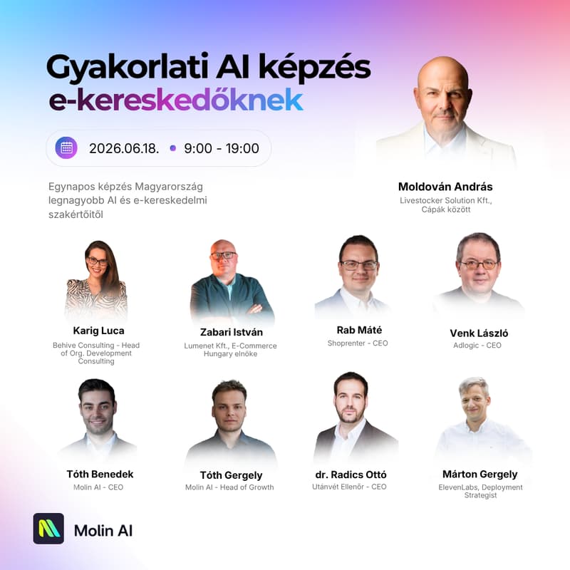 Cover Image for Gyakorlati AI képzés e-kereskedőknek