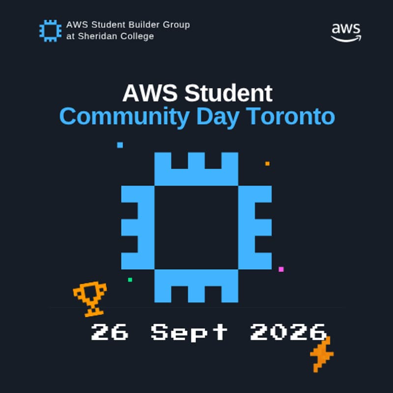 Cover Image for AWS Student Community Day Toronto