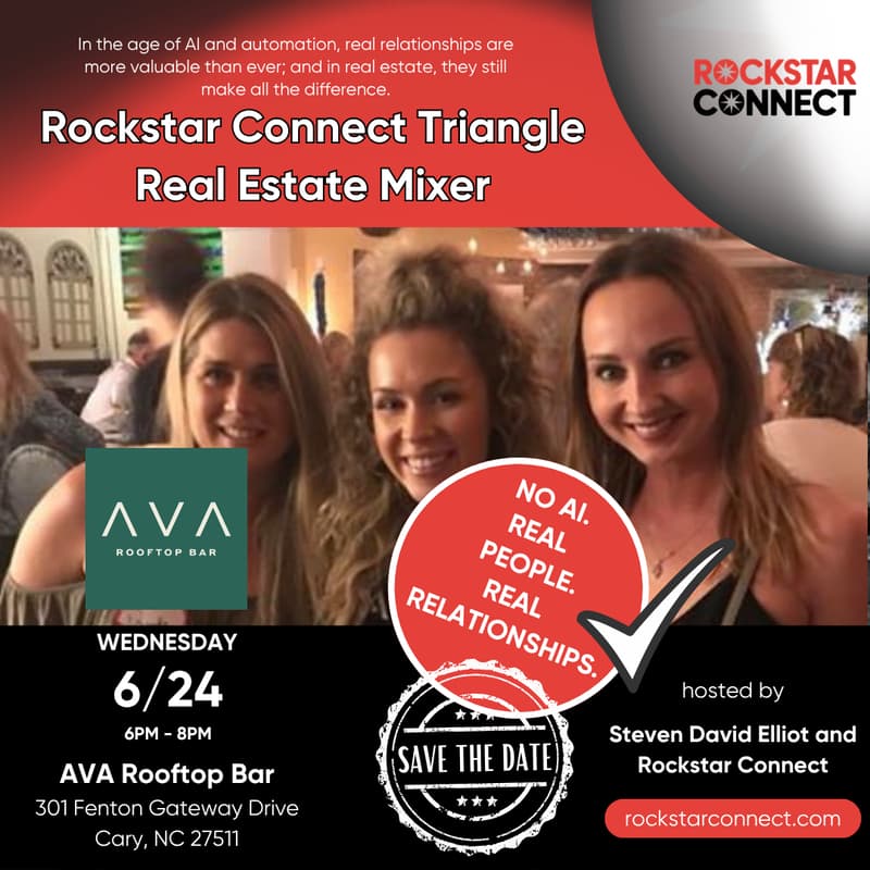 Cover Image for Rockstar Connect Triangle Real Estate Mixer