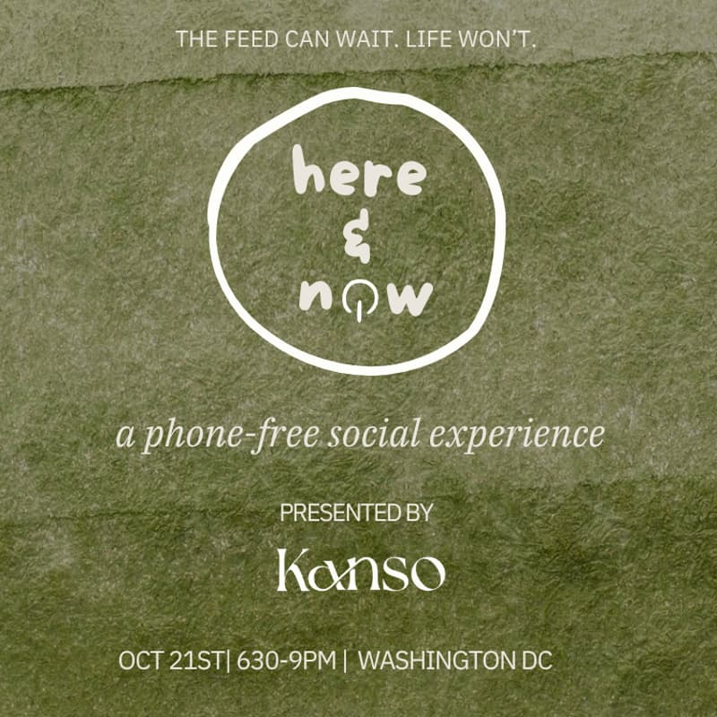 Cover Image for Here & Now: A Phone-Free Experience (Washington D.C.)