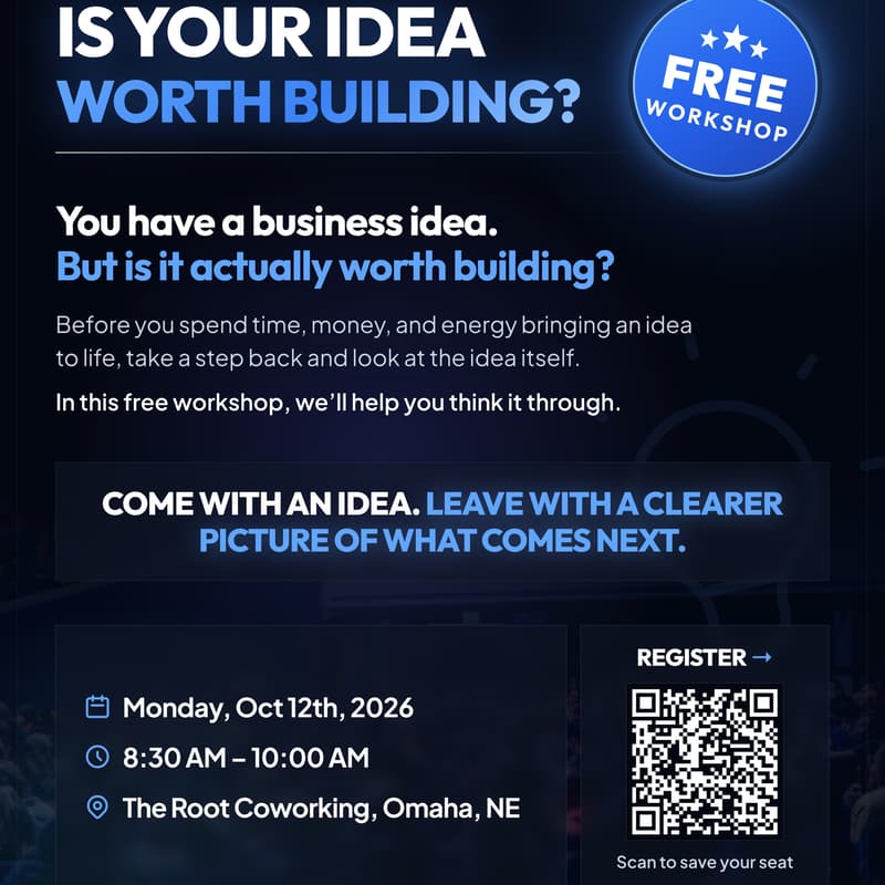 Cover Image for THE FOUNDERS LAB OMAHA WORKSHOP 1