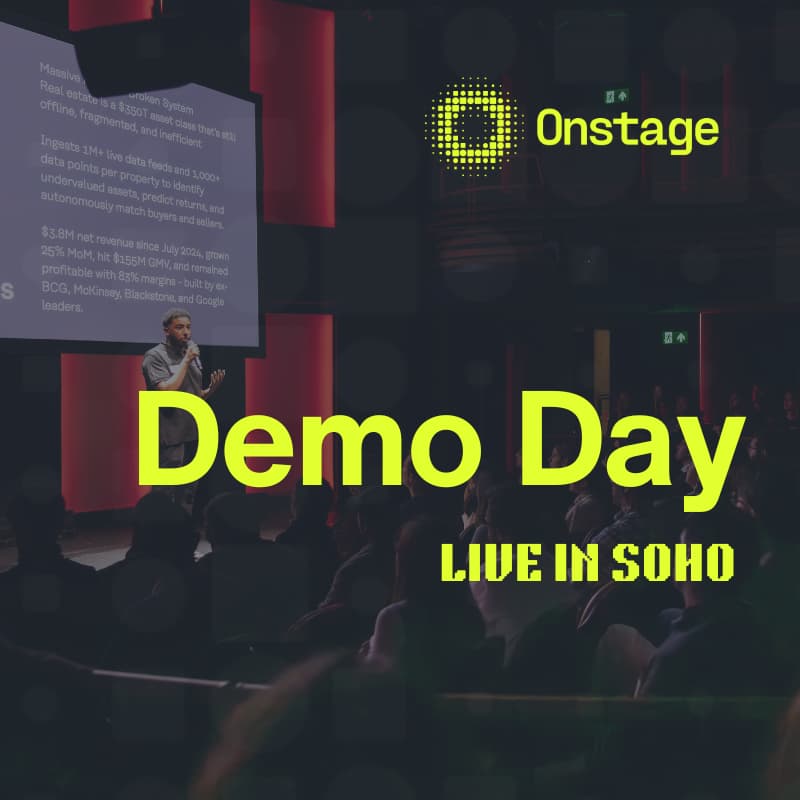 Cover Image for Onstage S27 Demo Day + Afterparty (Live)