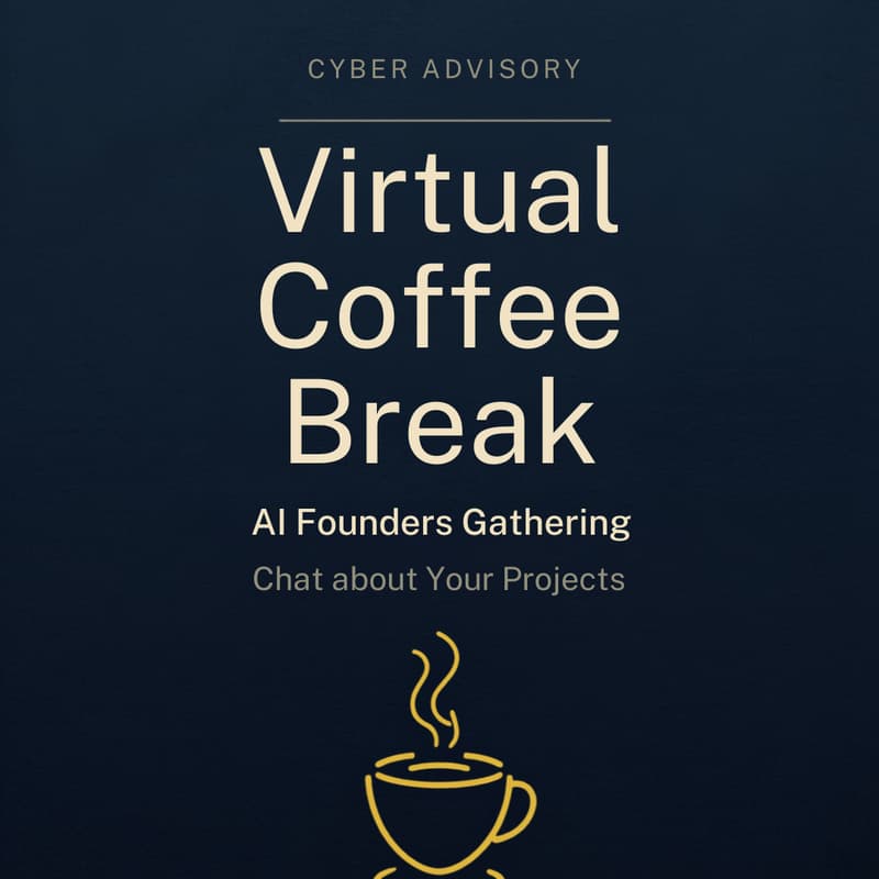 Cover Image for Virtual Coffee Break Club: Tech & AI Founders