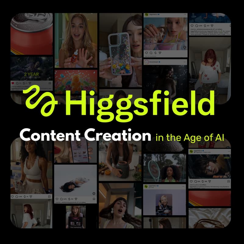 Cover Image for Higgsfield - Content Creation in the Age of AI
