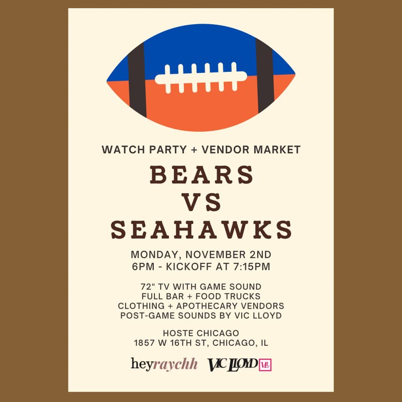 Cover Image for MNF: Bears Vs Seahawks