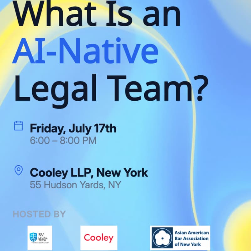 Cover Image for What is an AI-native Legal Team?