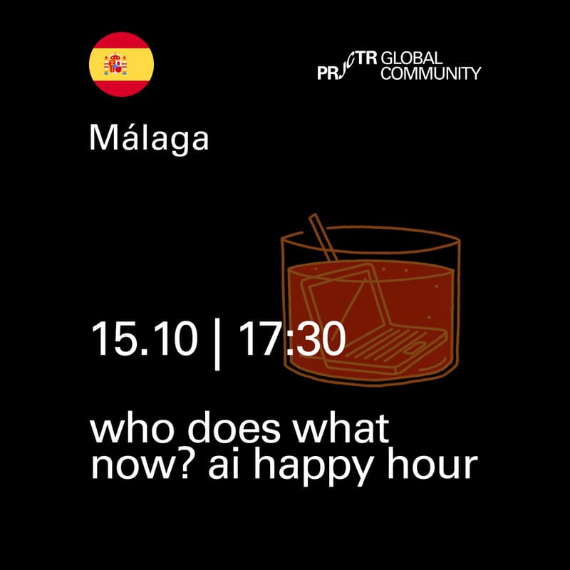 Cover Image for Málaga: Who does what now? AI happy hour