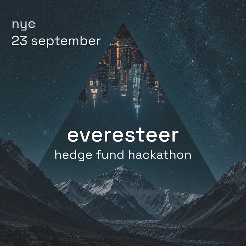 Cover Image for Everesteer Hedge Fund Hackathon: New York City