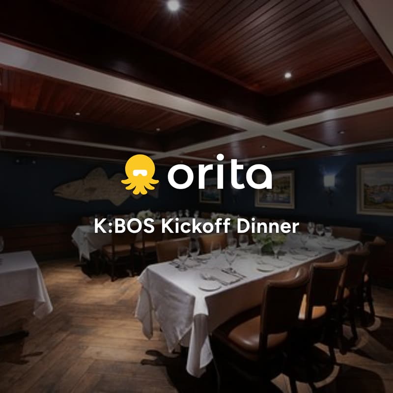 Cover Image for K:BOS VIP Brand Dinner with Orita
