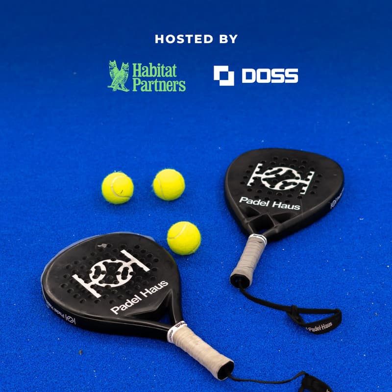 Cover Image for Padel Haus Dumbo hosted by Habitat Partners x DOSS