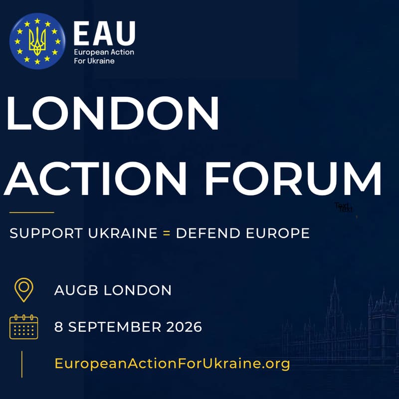 Cover Image for Action Forum for Ukraine in London