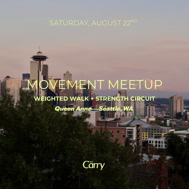 Cover Image for The Carry Rucking Club: Queen Anne Movement Meetup