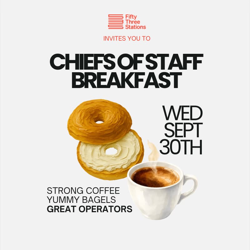 Cover Image for Chiefs of Staff Breakfast