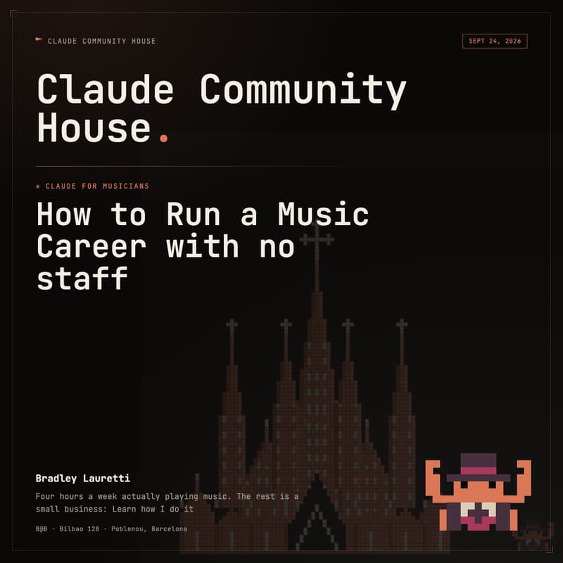 Cover Image for Claude for Musicians | The Independent Musician's Guide to AI Admin