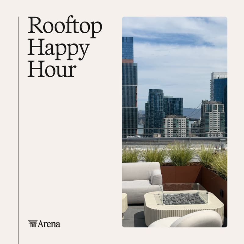Cover Image for Arena Open House: Rooftop Happy Hour