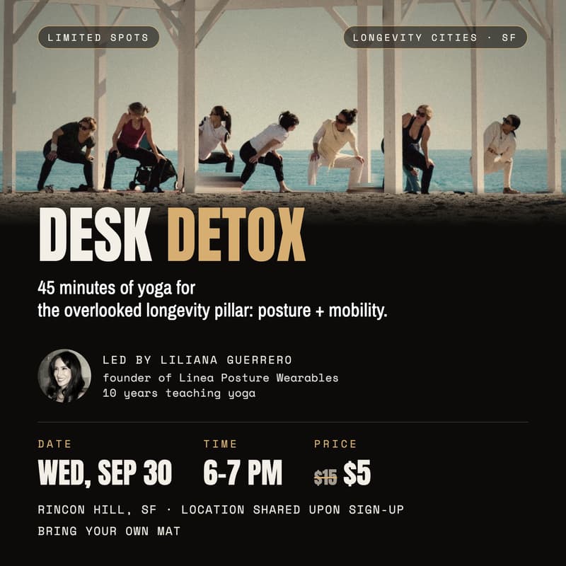 Cover Image for Desk Detox: Yoga for Posture + Mobility