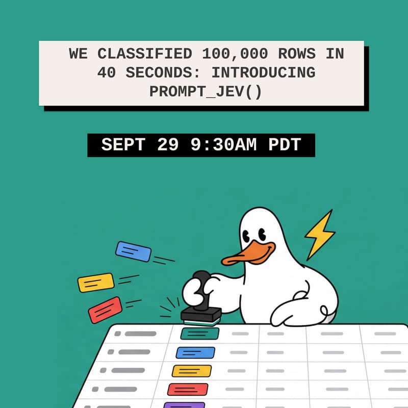 Cover Image for We Classified 100,000 Rows in 40 Seconds: Introducing prompt_jev()