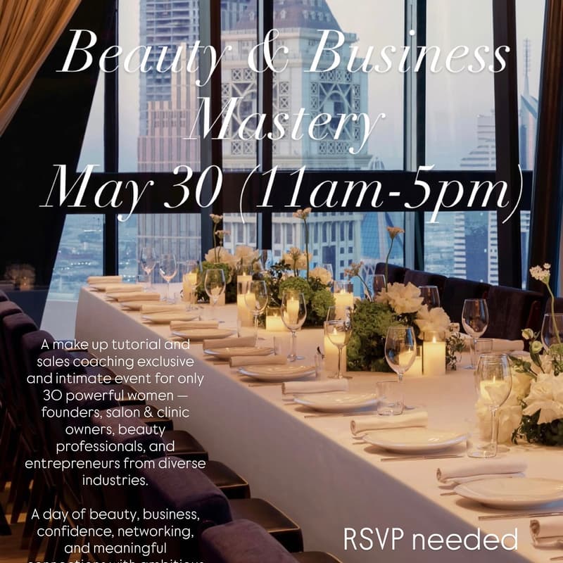 Cover Image for Beauty & Business Masterclass