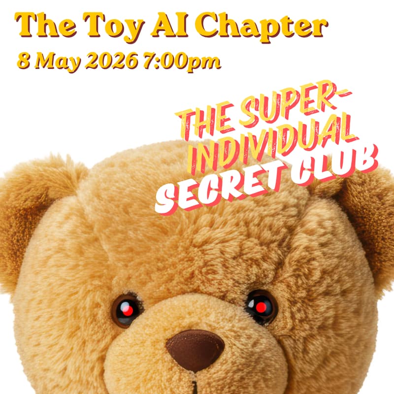 Cover Image for Super-Individual Secret Club (SISC): The Toy AI Chapter