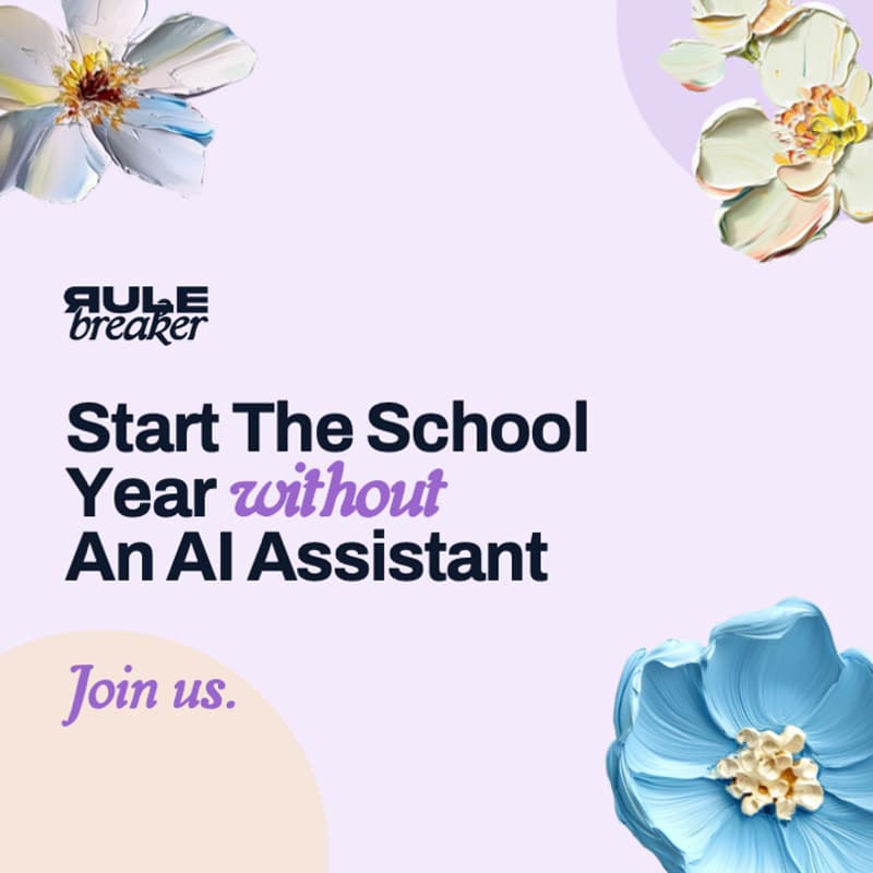 Cover Image for Start The School Year Without Needing An AI Assistant
