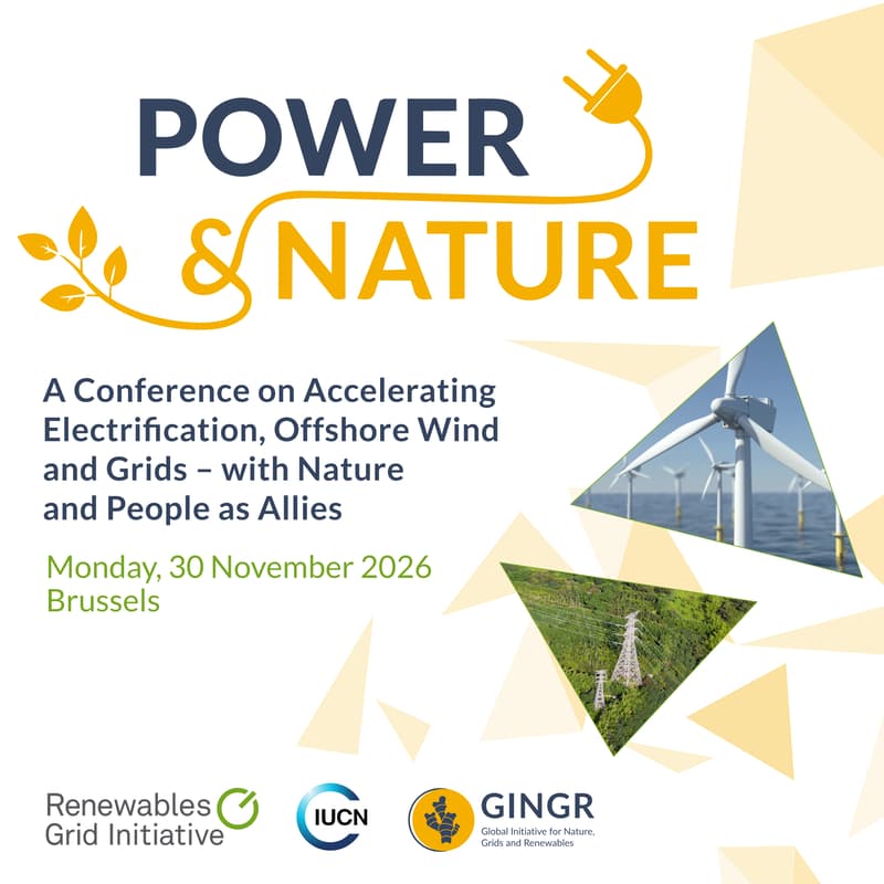 Cover Image for Power & Nature: A Conference on Accelerating Electrification, Offshore Wind and Grids with Nature and People as Allies