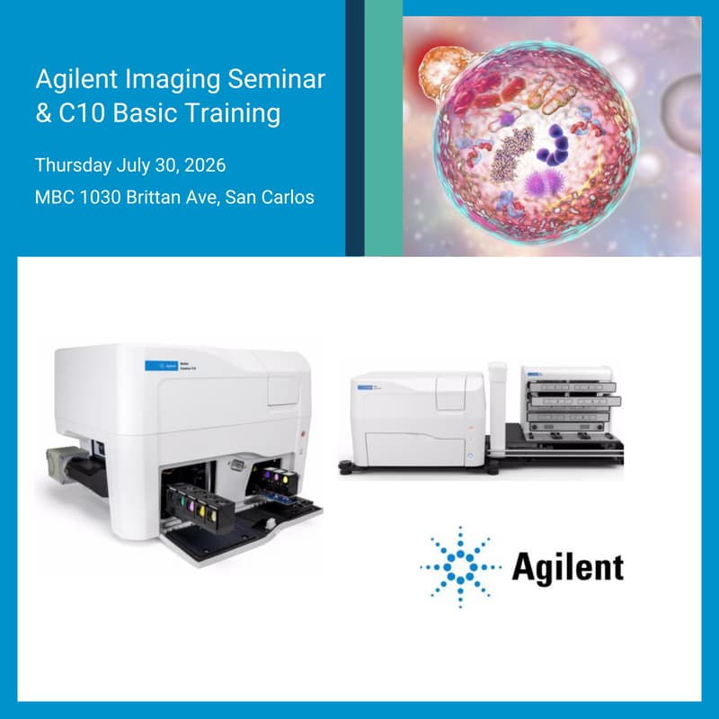 Cover Image for Agilent Imaging Seminar& C10 Basic Training