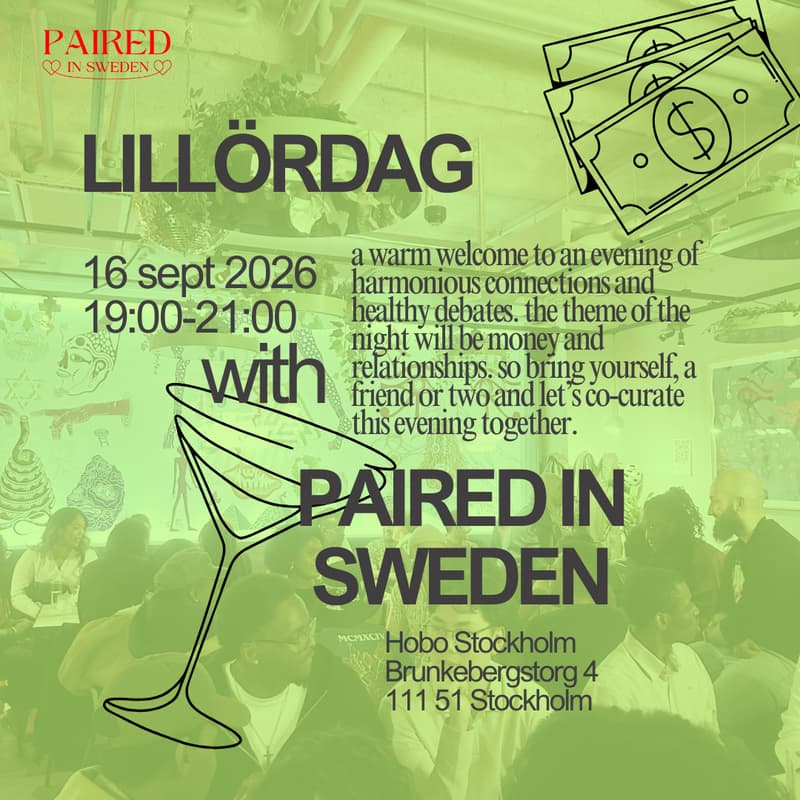 Cover Image for Lillördag with Paired in Sweden