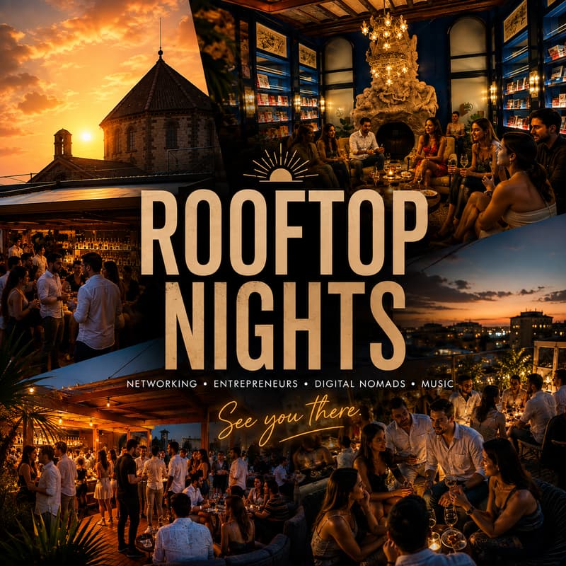 Cover Image for ROOFTOP NIGHTS x Social Networking @Hotel Espana & DJ
