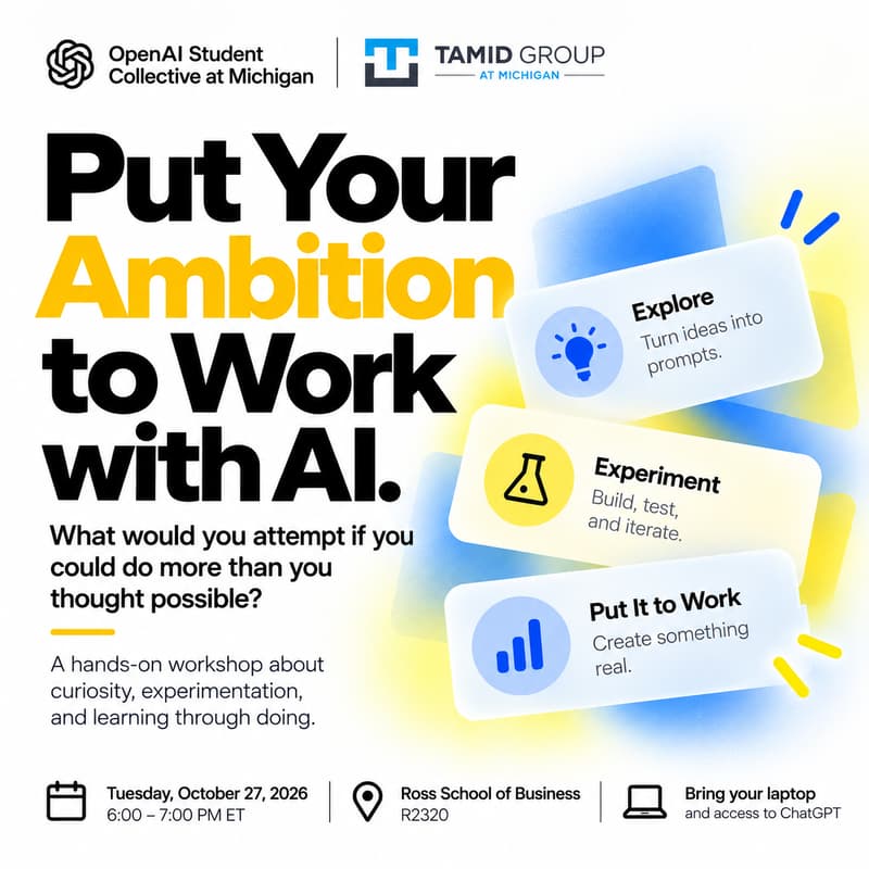 Cover Image for Put Your Ambition to Work with AI