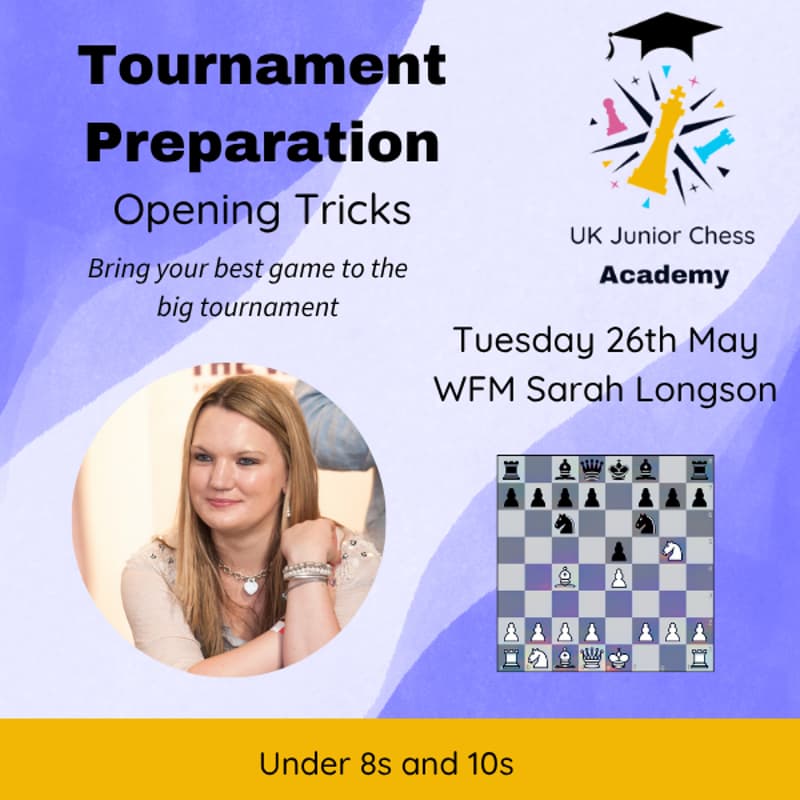 Cover Image for Tournament Preparation (under 8s and 10s) - Opening Tricks