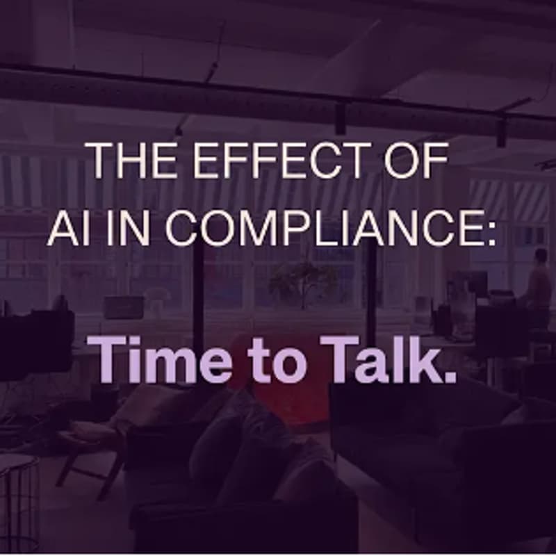 Cover Image for The Effect of AI in Compliance