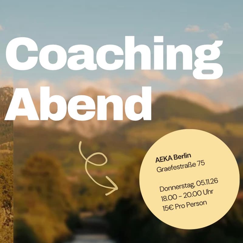 Cover Image for Coaching Abend - Reflektion und Austausch.