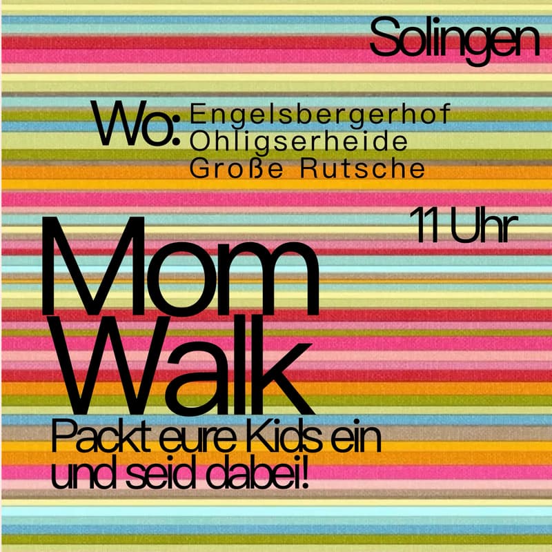 Cover Image for Mom Walk - Solingen 25.09.2026 Engelsbergerhof